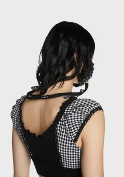 TRIPP NYC Black And White Solid Face Cover -T.U.K. Sales Store kfr3xJHaiN9mPlnzFQTTEROT8AVUpKq6 24