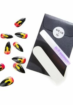 RAVE NAILZ Flame Nail Set 7 RAVE NAILZ Flame Nail Set -T.U.K. Sales Store kpPBZeWSk52URjouaOLfuCxKTiWatQrX 24