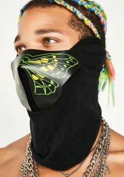 Club Exx Crazy Town Sound Reactive Dust Mask -T.U.K. Sales Store l3wXE7H3oD68FYh0uoEYEmatMdIWWY3h 24