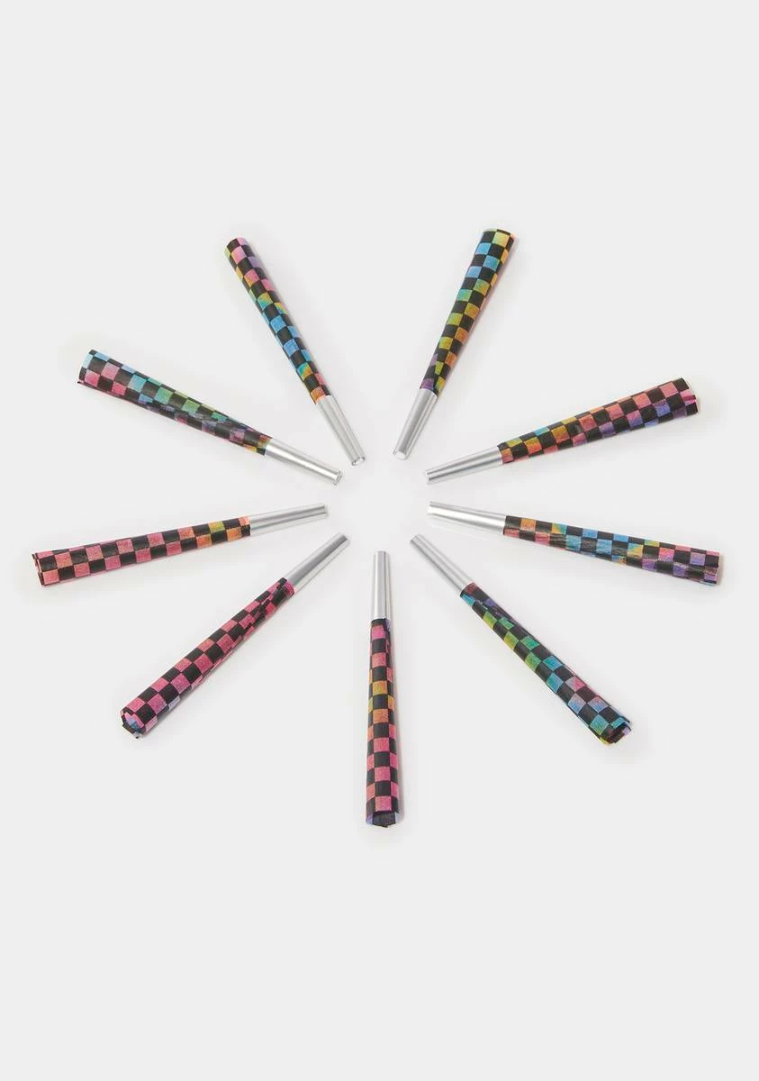 A Shop Of Things Checkered Cones 4 A Shop Of Things Checkered Cones - Image 2