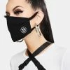 Long Clothing Logo Face Mask