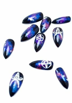 RAVE NAILZ Satanic Galaxy Nail Set 9 RAVE NAILZ Satanic Galaxy Nail Set -T.U.K. Sales Store mItKbP2Fm7kS8lqocWE4oTFWQJq1LDgm 24