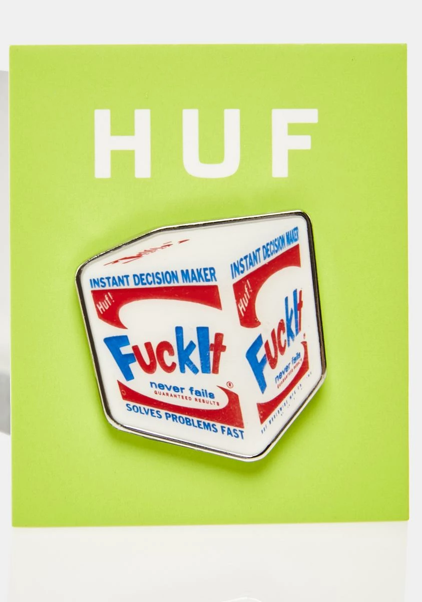HUF Illo Box Enamel Pin 3 HUF Illo Box Enamel Pin