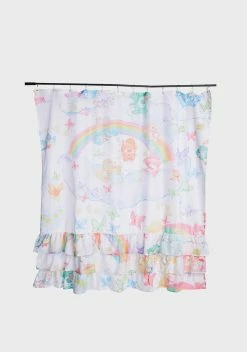 Dolls Kill X Care Bears So Tenderhearted Shower Curtain