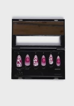 PSYTONE NAILS As Peach Press-On Nails