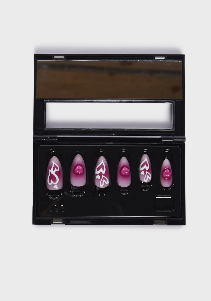 PSYTONE NAILS As Peach Press-On Nails 3 PSYTONE NAILS As Peach Press-On Nails