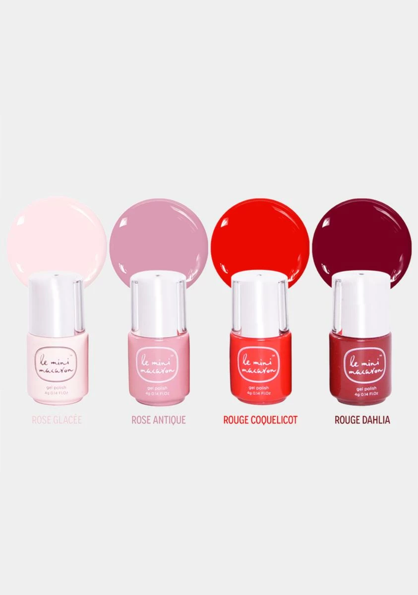 Le Mini Macaron Le Maxi Rouge & Moi Deluxe Gel Manicure Set 6 Le Mini Macaron Le Maxi Rouge & Moi Deluxe Gel Manicure Set - Image 4