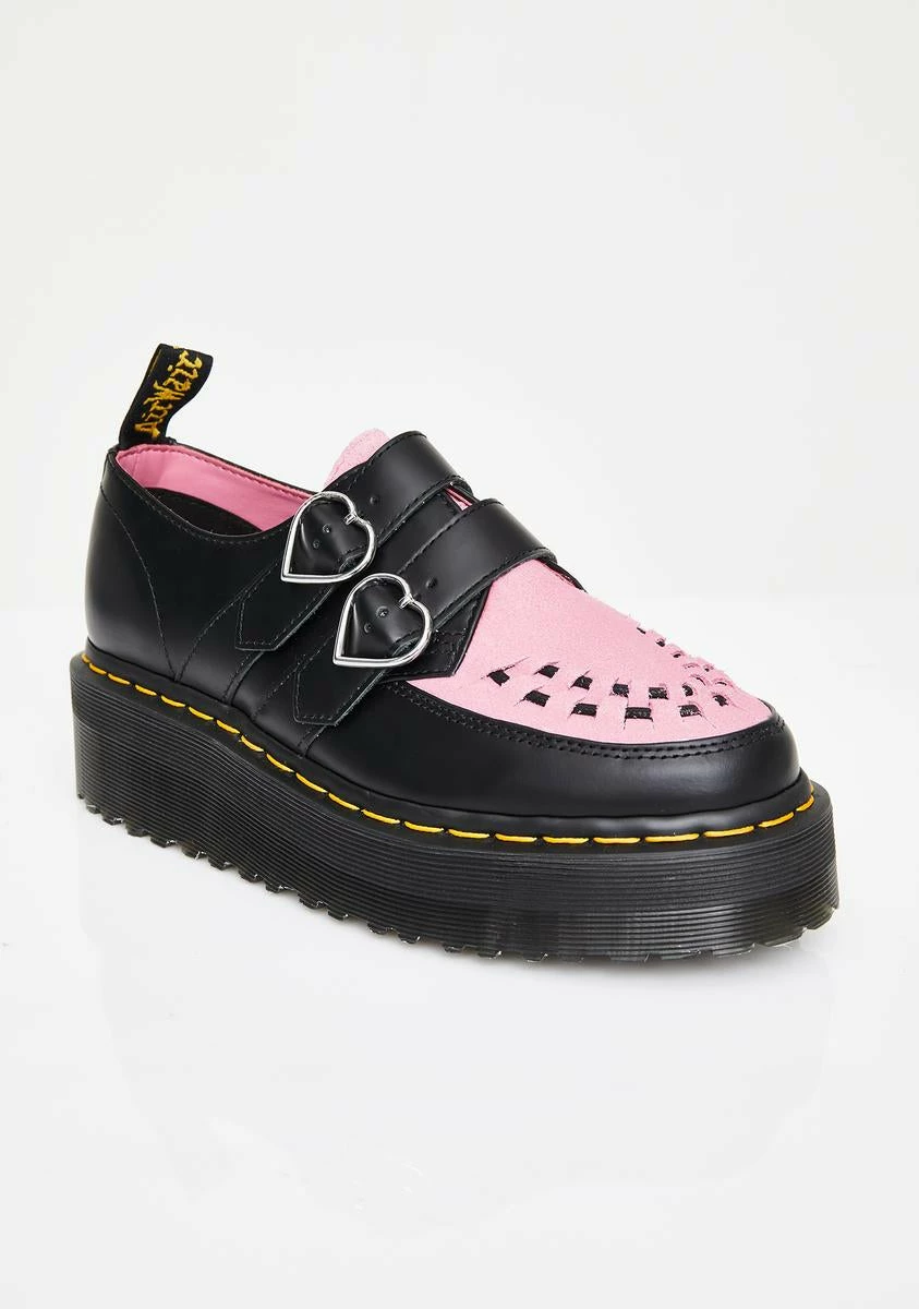Dr. Martens X Miss Lazy Oaf Low Buckle Creepers 4 Dr. Martens X Miss Lazy Oaf Low Buckle Creepers - Image 2