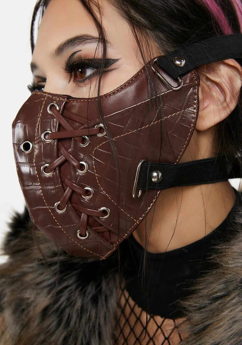 X_KBW Personal Vendetta Vegan Leather Mask 4 X_KBW Personal Vendetta Vegan Leather Mask - Image 2