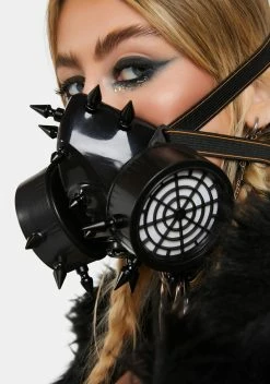 Funk Plus Black Spiked Gas Mask