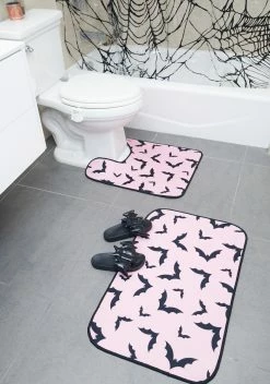 Dolls Home Sweet Bat Behavior Bath Mat Set