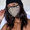 X_GJG Denim Camo Outta The House Protective Mask