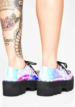 T.U.K. Ice Iridescent Dino Lug Sole Creeper -T.U.K. Sales Store sN119JCnZyMO8ihs4c2B3AKd6abEFoMw 24