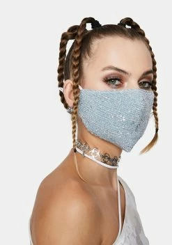 X_PTLHZ Aqua Gleam Easy Face Mask