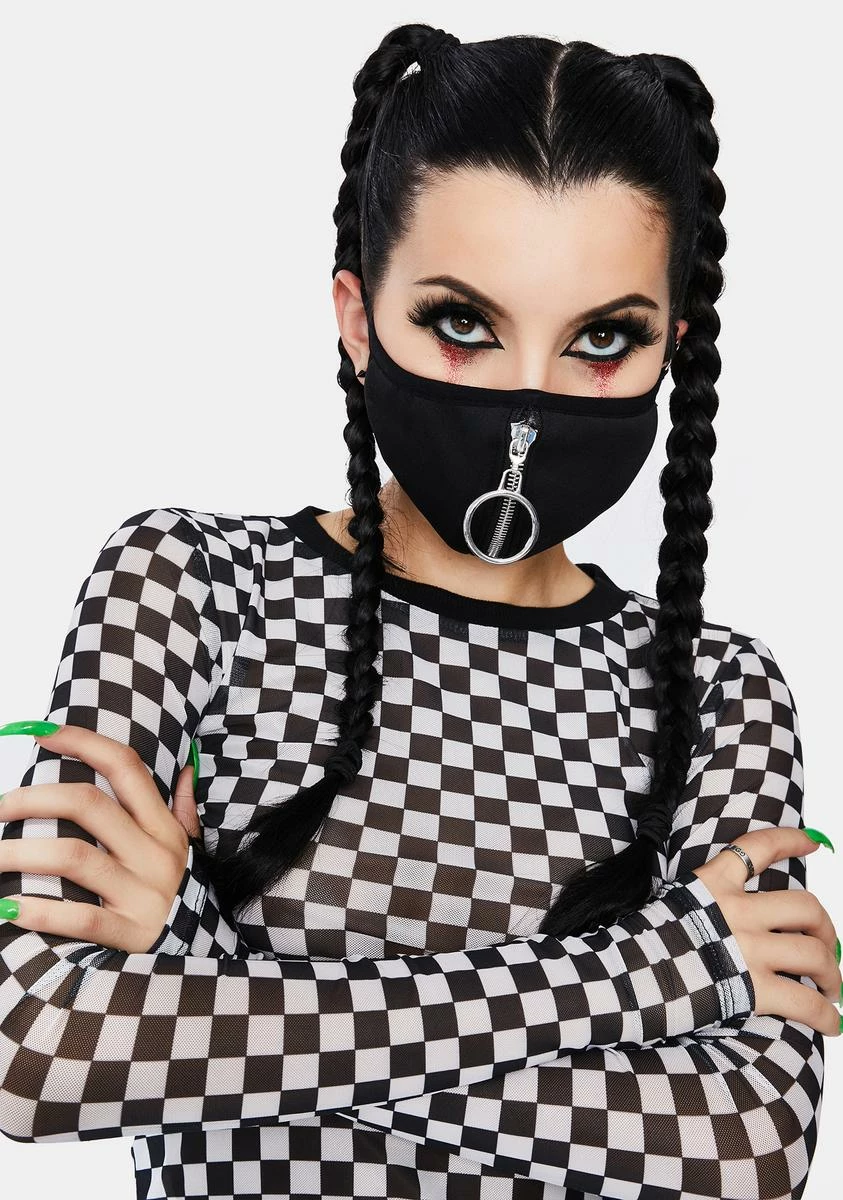 Current Mood Zip It O-Ring Face Mask 4 Current Mood Zip It O-Ring Face Mask - Image 2