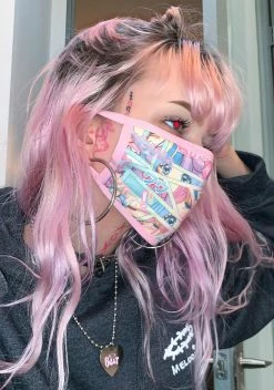 Dolls Kill X Hatsune Miku Comic Scene Cutie Face Mask -T.U.K. Sales Store uW5wmwyKMkVG2okrZK4qwsx1GIXThvtk 24