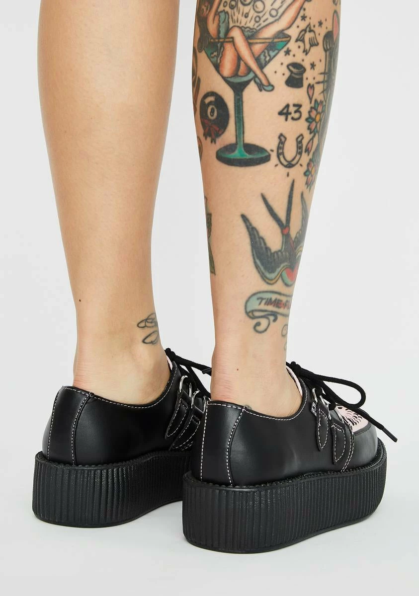 T.U.K. PinkTop Viva Mondo Creepers 6 T.U.K. PinkTop Viva Mondo Creepers - Image 4
