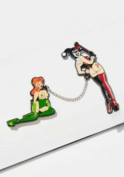 Geeky And Kinky Mad Love Enamel Pin