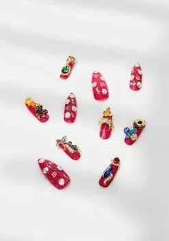 Hawt Nailz Circus Press On Nails