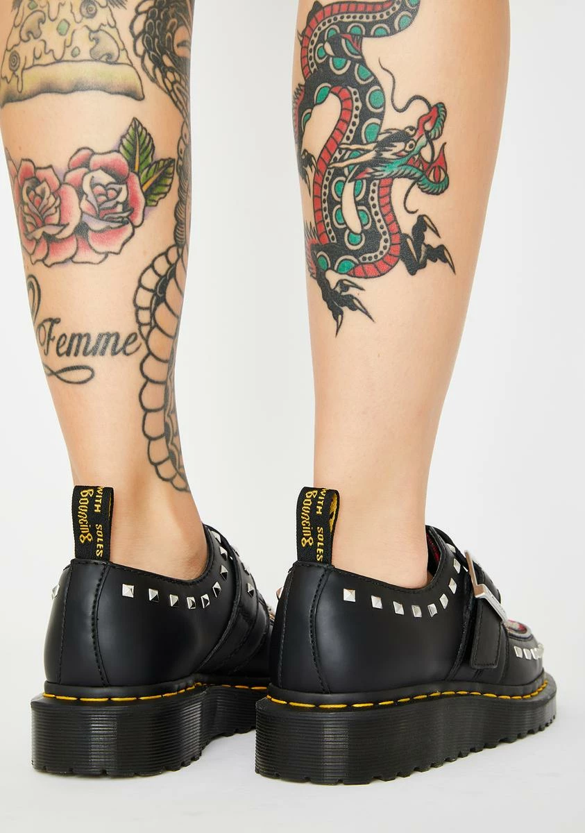 Dr. Martens Ramsey Monk Tartan Creepers 6 Dr. Martens Ramsey Monk Tartan Creepers - Image 4