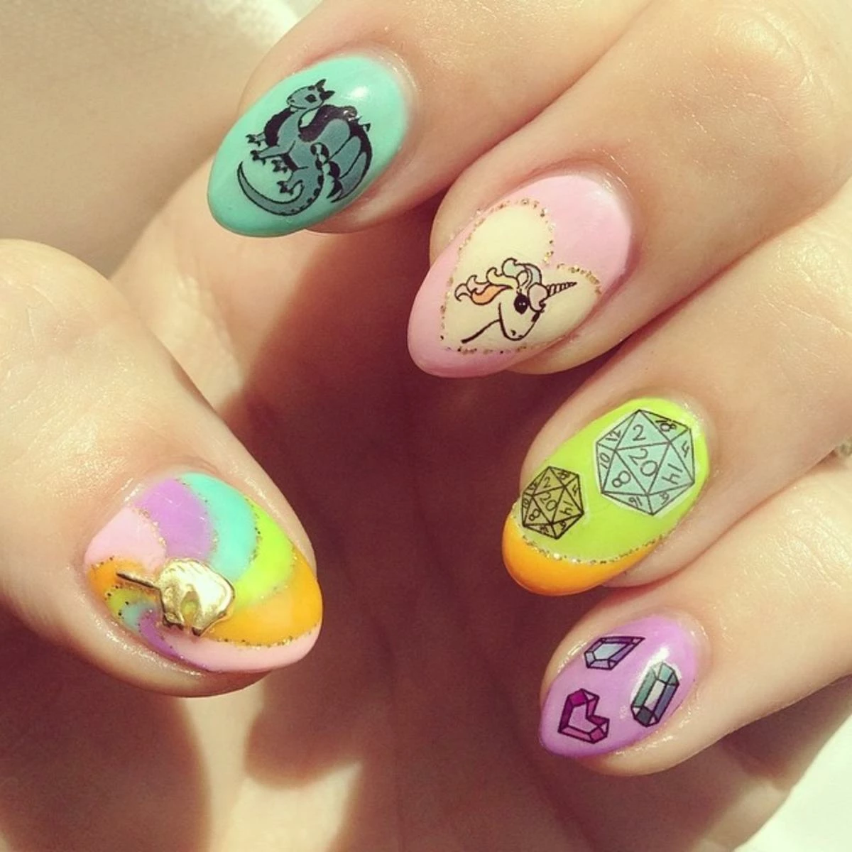 Nail Pop RPG Fantasee Water Slide Decals 6 Nail Pop RPG Fantasee Water Slide Decals - Image 4