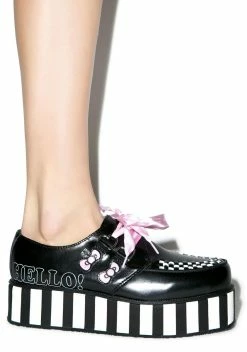 T.U.K. Pink Ribbon Hello Kitty Bow Creepers 10 T.U.K. Pink Ribbon Hello Kitty Bow Creepers -T.U.K. Sales Store vpUMP4BOrk87UvOe1g0fsjyY4OYThHUt 24