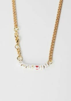 EastnWest Fuck It Mask Chain