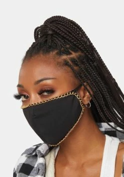 X_Ana Accessories Miss Moody Face Mask