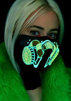 Club Exx Apoca-Lit Sound Reactive Dust Mask