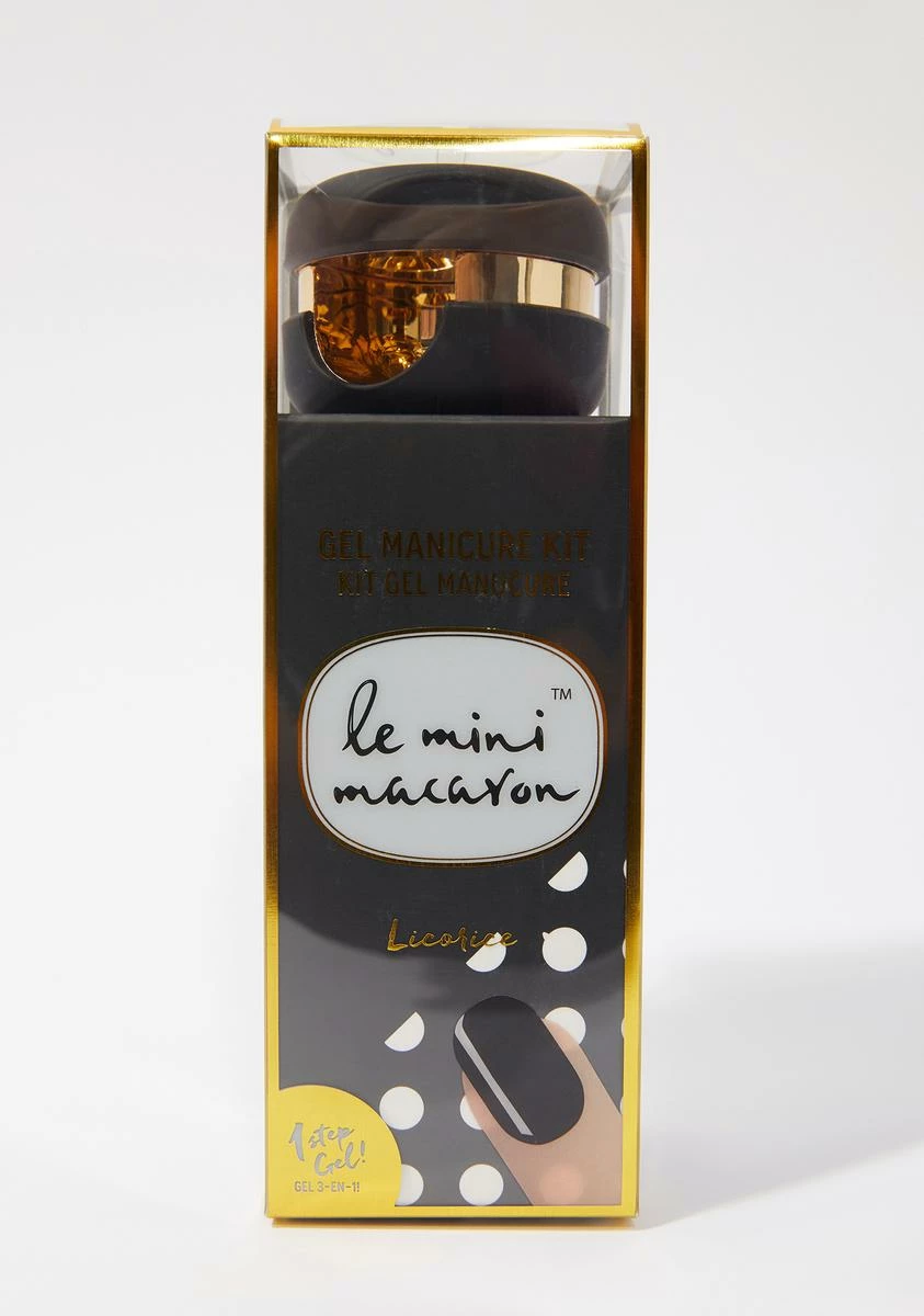 Le Mini Macaron Licorice 1-Step Gel Manicure Kit 4 Le Mini Macaron Licorice 1-Step Gel Manicure Kit - Image 2
