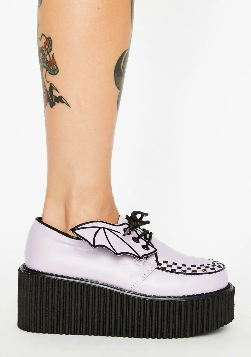 Demonia Fly By Night Platform Creepers 4 Demonia Fly By Night Platform Creepers - Image 2