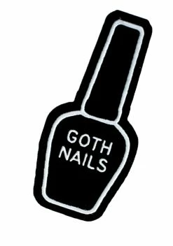 Witch Worldwide Goth Nails Pin