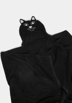 RIPNDIP Black Lord Jerm Hooded Bath Towel