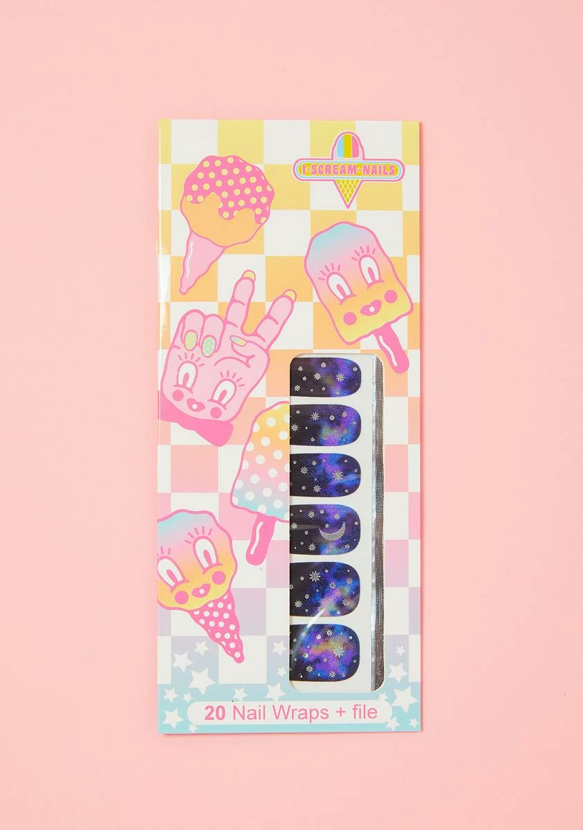 I SCREAM NAILS Beyond The Milky Way Nail Wraps 6 I SCREAM NAILS Beyond The Milky Way Nail Wraps - Image 4