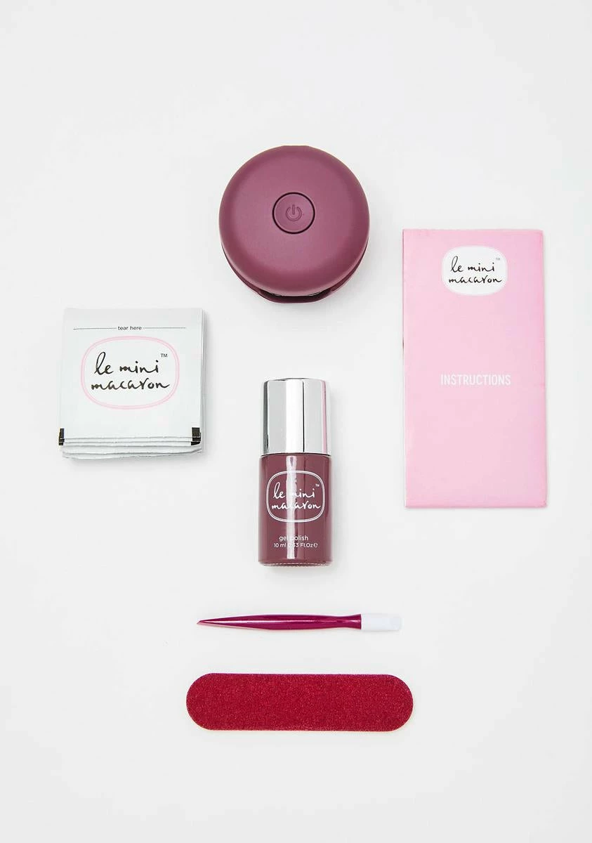 Le Mini Macaron Rum Raisin Gel Manicure Kit 5 Le Mini Macaron Rum Raisin Gel Manicure Kit - Image 3