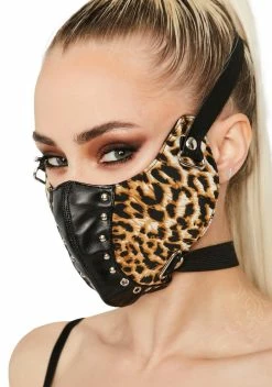 Lamoda Not So Spotty Leopard Face Mask