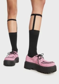 T.U.K. Pink Suede Interlace Double Decker Creepers 11 T.U.K. Pink Suede Interlace Double Decker Creepers -T.U.K. Sales Store zFZBjlI9YUgVjP7Yft6nwXFyLYQtOJTO 24
