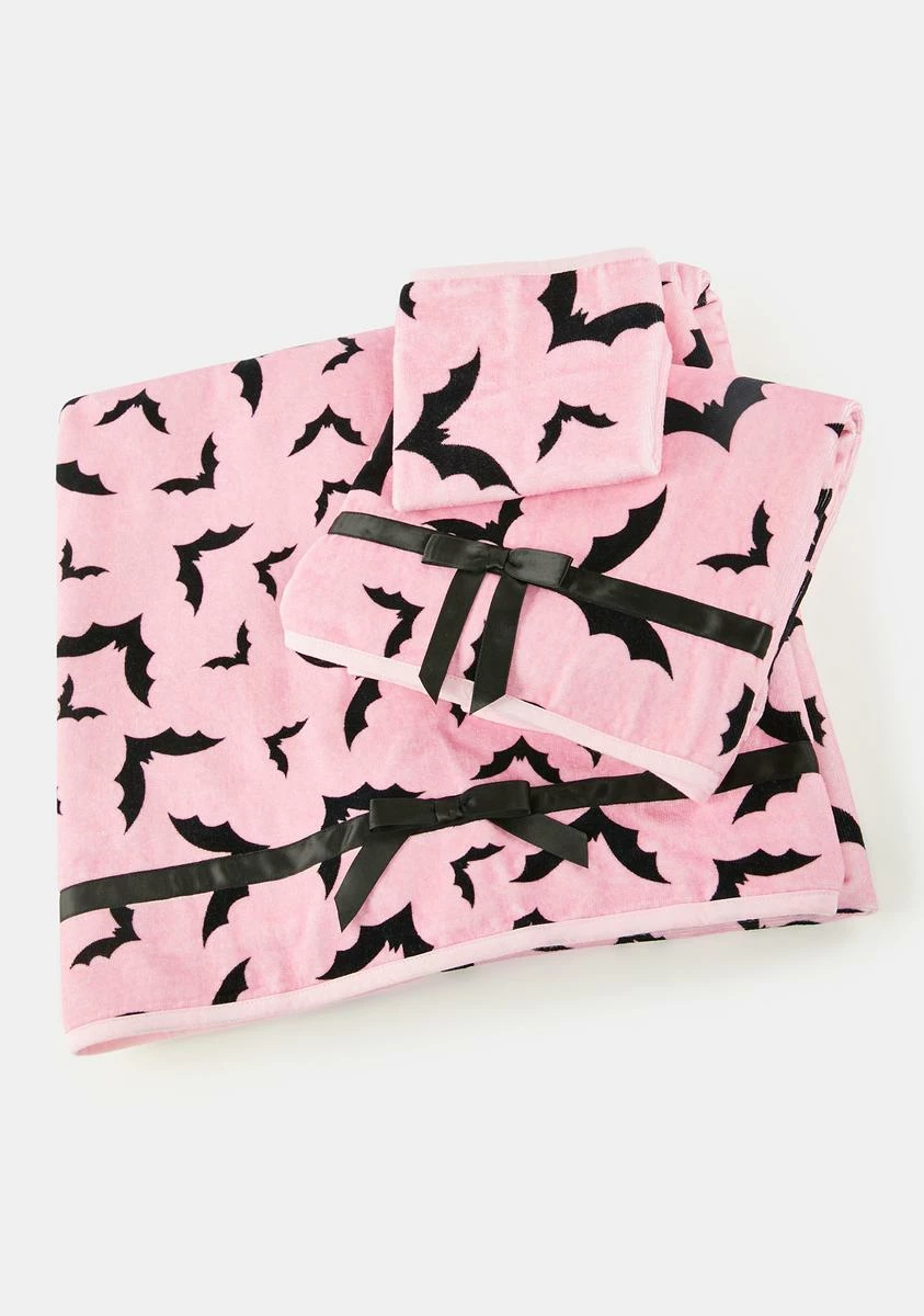 Dolls Home Sweet Bat Behavior Towel Set 5 Dolls Home Sweet Bat Behavior Towel Set - Image 3