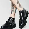 T.U.K. Black Hologram Patent 3-Buckle Pointed Creepers -T.U.K. Sales Store zbLO0NseGm4iQ2cbo33fwP4F5XsCkPb2 24
